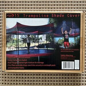 BRAND NEW! 15’ Trampoline Shade Cover